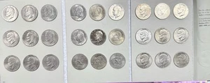 Eisenhower Ike Dollar Coin Collection Set With Proof 27 Lot P D S - Picture 1 of 12
