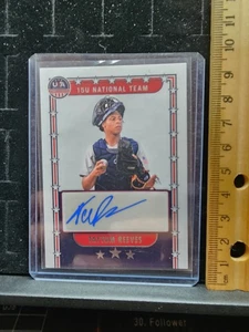 2024 Panini USA Stars & Stripes Auto/Jersey #NTS-TR Taytum Reeves - Picture 1 of 2