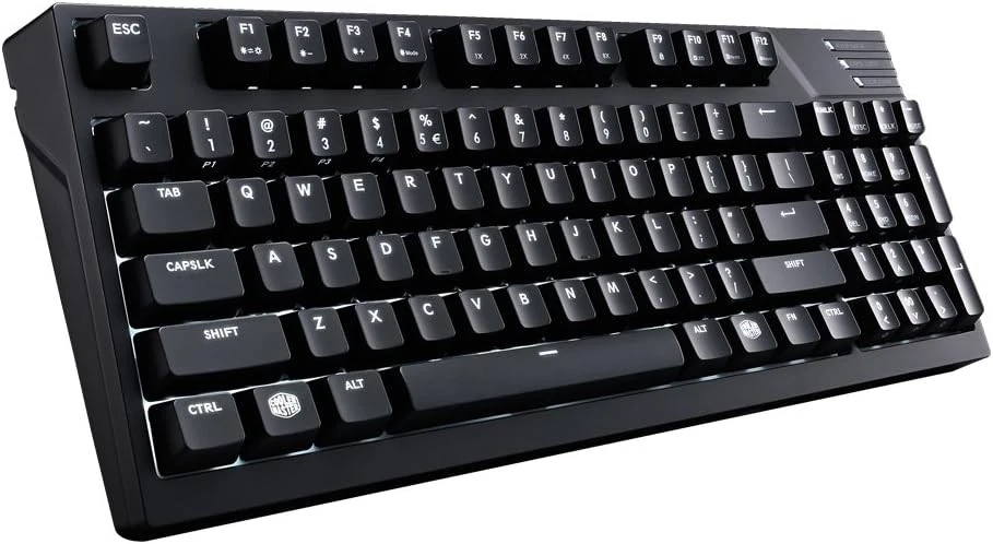 COOLER MASTER Masterkeys Pro M WHITE SGK-4080-KKCM1-IT Cherry MX Red white light - Immagine 1 di 1