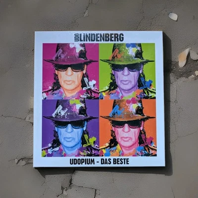Udo Lindenberg UDOPIUM Das Beste Fanbox 4CD 2 Likörgläser Puzzle OHNE Kunstdruck - Bild 1 von 4