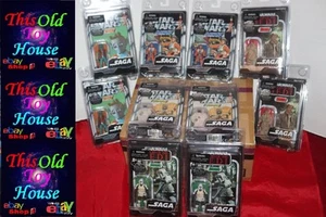 STAR WARS SAGA SAMMLUNG Ultimate Galactic Hunt X10 CASE LOT 2006 GEÖFFNET 71123 - Bild 1 von 11