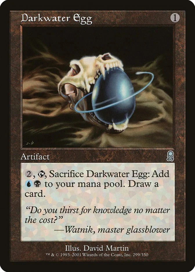 Foil - Darkwater Egg - 299 / MP / English - Image 1 of 1