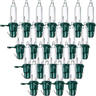 60 Count Replacement Christmas Tree Light Bulbs 2.5V 0.425 Watt Replacement Bulb - Image 1 of 4