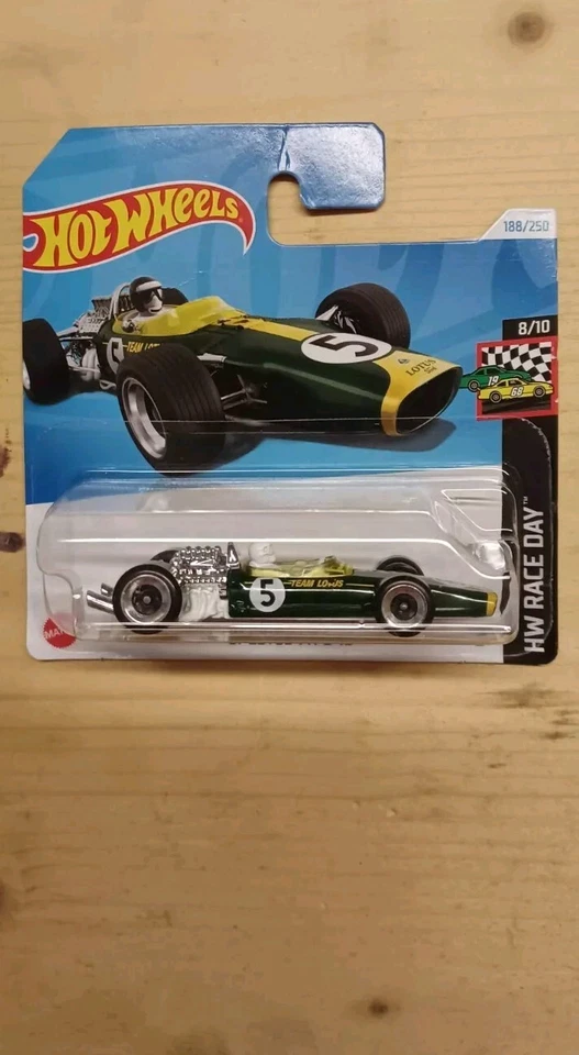 HOT WHEELS '67 LOTUS TYPE 49 HW RACE DAY 2024 188/250 - Immagine 1 di 1