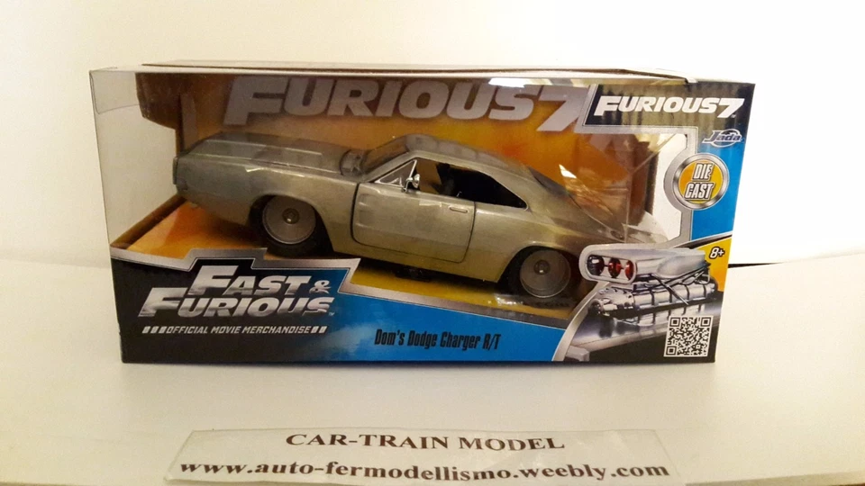 Dom's Dodge Charger R-T - FAST & FURIOUS - Jada Toys  - 1/24 1-24 1:24 - Immagine 1 di 1