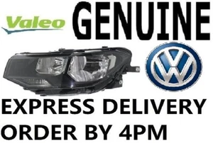 GENUINE OEM Valeo Volkswagen T-CROSS Halogen Headlight Left 2018-24 - Picture 1 of 4