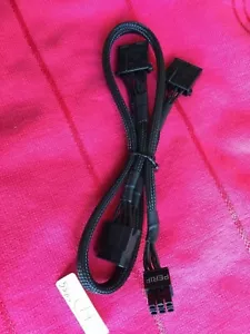 eVGA 6 pin to 3X IDE DRIVER POWER cable FOR EVGA SuperNOVA 550GM-650GM GOLD - Picture 1 of 3