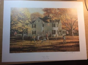 Robert K. Abbett, Sunday Afternoon,   Reminiscing Series, 889/2500 - Picture 1 of 12