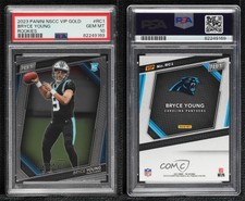 2023 National Convention VIP Gold Pack Bryce Young #RC1 PSA 10 GEM MT Rookie RC