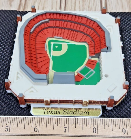 Texas Rangers Stadium Mini Replica Display Baseball MLB Choctaw Globe Life Park Cover