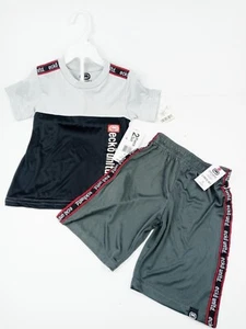 ECKO UNLIMITED Boys "World Famous Rhino" Red, Black T-Shirt & Shorts Set Size 4T - Picture 1 of 6