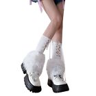 Japanese Lolitas Leg Warmers for Women Girls Harajuku Knee High Socks Leg Cover