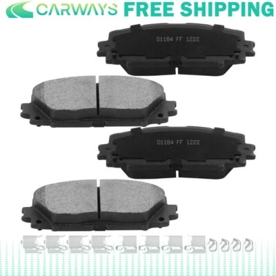 4x Front Ceramic Brake Pads For Toyota Prius 2006-2015 2016 2017 2018 2019 Yaris - Image 1 of 4