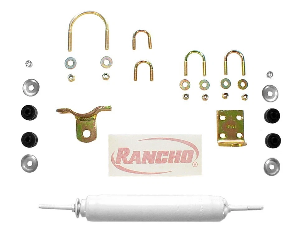 Rancho for 59-66 Jeep CJ3 Front Steering Stabilizer Kit - Image 1 of 1