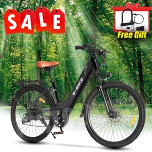 City E Bike For Adults 26" Electric Bicycle 750W Motor 25Mph  Beach E-bike USA - Picture 1 of 13