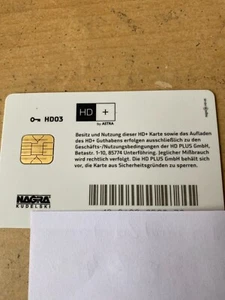 HD + Karte SAT ABGELAUFEN ,ZUM AUFLADEN HD03 - Bild 1 von 2