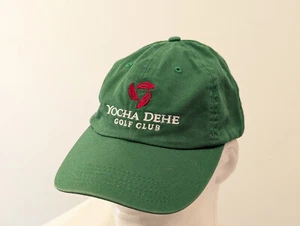 YOCHA DEHE Golf Club Cache Creek Casino Resort Baseball Cap Hat Adj. Mens Cotton - Picture 1 of 12