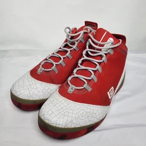 Lebron James Nike Zoom Soldier II, Style 319407-661, Red & White, Size 12 US - Picture 1 of 8