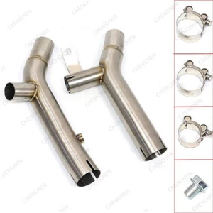 For Suzuki Hayabusa 1300 GSX1300 GSX1300R 08-20 Motorcycle Exhaust Mid Link Pipe - Picture 1 of 9