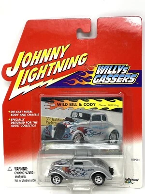 Johnny Lightning Toy Cars Playing Mantis Willys Gassers Wild Bill & Cody 2001 - Image 1 of 3