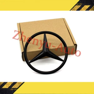 Schwarz Glänz Star Embleme Aufkleber Badge Auto Für GLA H247 2020+ A247 817 0500 - Picture 1 of 4