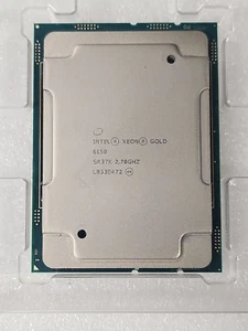 INTEL XEON GOLD 6150 SR37K 2,7GHZ 24,75M 18 CORE 165W CPU PROZESSOR - Bild 1 von 1