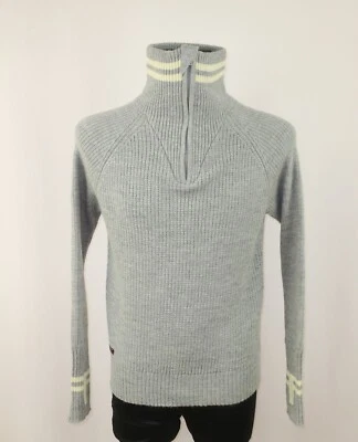 DEVOLD HERREN STRETCH WOLLE ZIP NECK PULLOVER SWEATER VARDE ZIP NECK GRIFFIN ... - Bild 1 von 4