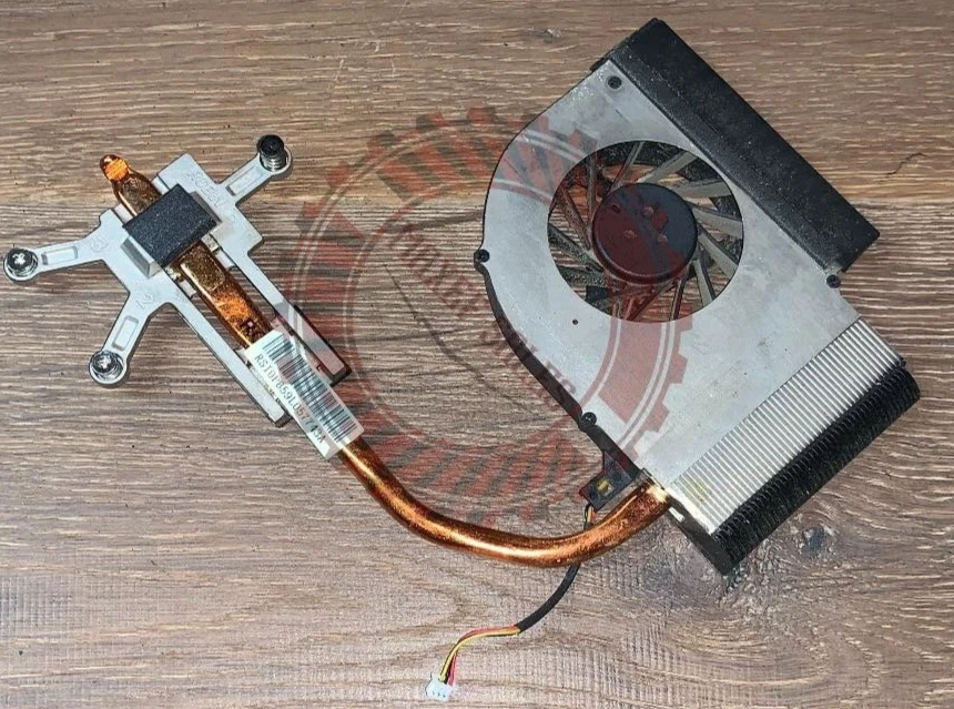 Genuine Compaq CQ61 CPU Fan + Heatsink 582141-001 - Image 1 of 1