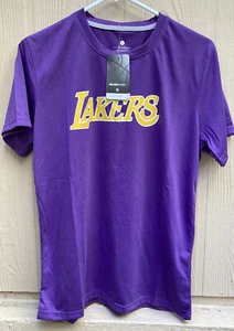 NWT Los Angeles Lakers NBA Fanatics Men's Purple "James 23" Short Sl T-shirt SM - Picture 1 of 3
