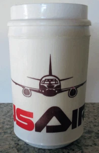 US Air Retro Airline Logo Hot Cold Insulated Travel Tumbler Mug Cup - Picture 1 of 6