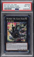 PSA 8 NM-MT - Number 106: Giant Hand YCSW-EN006 Prize Card Super Rare YuGiOh