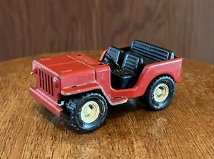 Vintage Buddy L Jeep Renegade Red Metal Toy 4" Japan - Picture 1 of 9