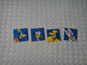 1998 Mickey Mouse Yahtzee Jr Replacement Parts Pieces Tokens Tiles Blue - Picture 1 of 3