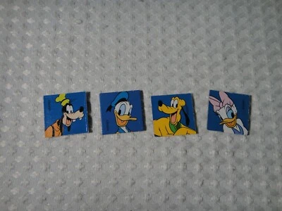 1998 Mickey Mouse Yahtzee Jr peças de reposição fichas azulejos azuis - Imagem 1 de 3