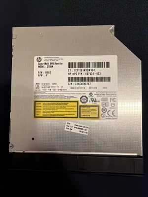 HP GT80N Super Multi DVD Rewriter SATA Optical Drive 657534-6C2 / 689686-001 - Image 1 of 2