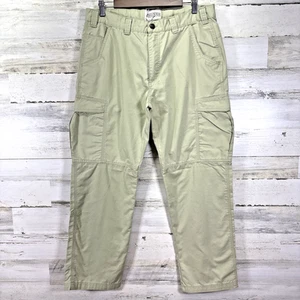 Field & Stream Herren hellgrün Ripstop Cargo gerades Bein Utility Hose 34x28 - Bild 1 von 10