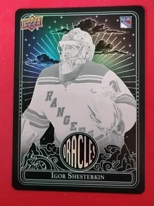 2024-25 Upper Deck Extended Igor Shesterkin Blue Oracles #O-31 - Rangers - Picture 1 of 1