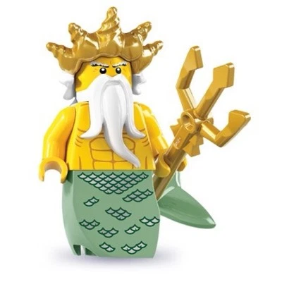 LEGO Series 7 Ocean King Collectible Minifigure 8831 - New Sealed CMF - Image 1 of 3