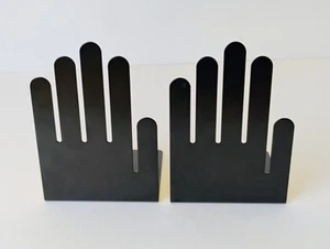 Vintage Spectrum Division Designs Hand Book Ends 70s Post Modern Midcentury - Picture 1 of 4