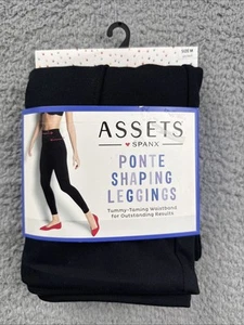 ASSETS by SPANX Women's Ponte Shaping Leggings - Black - Size M - Picture 1 of 2