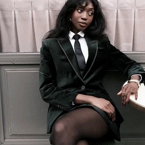 NWT!! J. CREW Alexandra Blazer Black Velvet Braided Trims Preppy Solid Size 0 - Picture 1 of 17