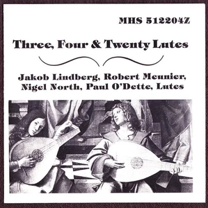 Three, Four & Twenty Lutes CD - Musical Heritage Society MHS 512204Z (1985) - Picture 1 of 2