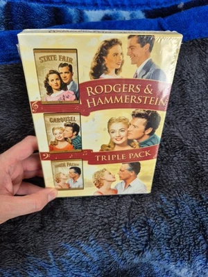 Rodgers & Hammerstein Triple Pack State Fair/Carousel/South Pacific DVD NEW - Image 1 of 4