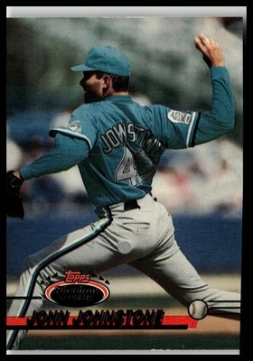 1993 Stadium Club #734 John Johnstone Florida Marlins Rookie MM - Image 1 of 2
