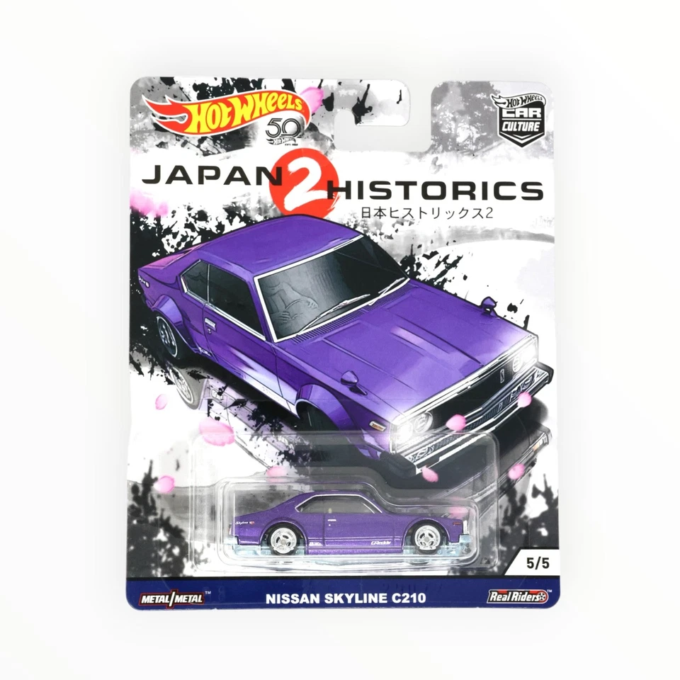 2018 Hot Wheels Japan 2 Historics Nissan Skyline C210