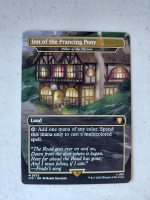 Inn of the Prancing Pony Pillar of the Paruns 372 LoTR MTG  Regular #d56 - Image 1 of 2