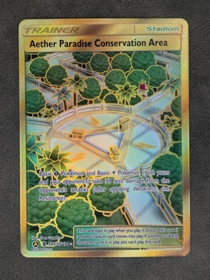 Aether Paradise Conservation Area SV87/SV94 Pokémon TCG Shiny Holo Rare NM - Image 1 of 2