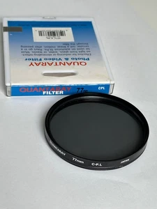 Quantaray C-P.L 77mm Circular Polarizer Lens Filter CPL - Picture 1 of 2