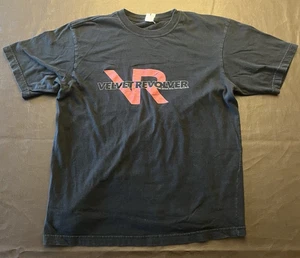 Camicia Velvet Revolver 2005 nera antracite concerto tour punk rock Slash - Foto 1 di 6