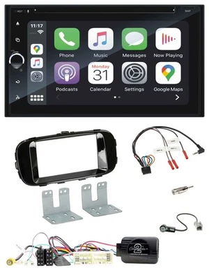 Blaupunkt USB DAB Bluetooth 2DIN TMC Lenkrad Navigation für Kia Soul 2017-2019 p - Bild 1 von 4